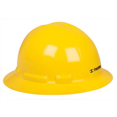 CASCO DE SEGURIDAD ALA ANCHA AMARILLO TRUPER (10566)
