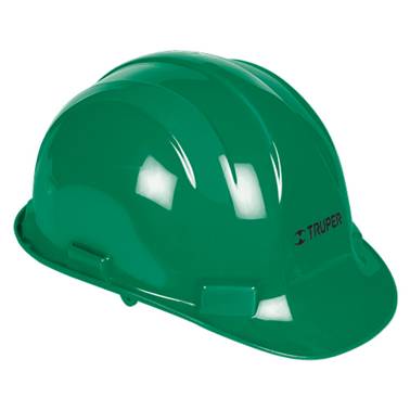 SP-CASCO DE SEGURIDAD VERDE TRUPER (10374)