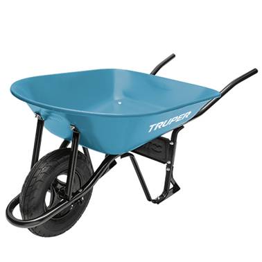 SP-CARRETILLA 5 FT LLANTA NEUMATICA REFORZADA TRUPER