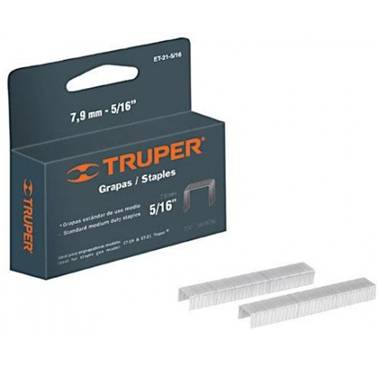 GRAPAS P/ ET-21 5/16 CAJA C/1000 PZAS TRUPER (17971)