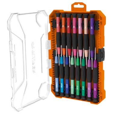 SP-JUEGO DESARMADOR JOYERO ESTUCHE 15PZA TRUPER (14205)