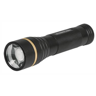 SP-LINTERNA ALUMINIO LUZ AJUSTABLE 2PILAS D NEGRA TRUPER (18813)