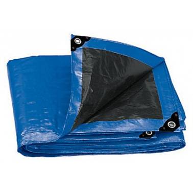 SP-LONA REFORZADA POLIETILENO AZUL 3X3 MTS TRUPER (15370)