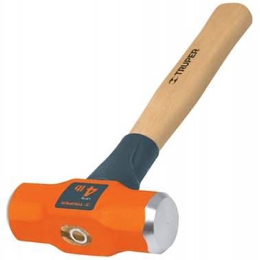MARRO OCTAGONAL 3 LBS CON MANGO DE MADERA 12" TRUPER (16507)