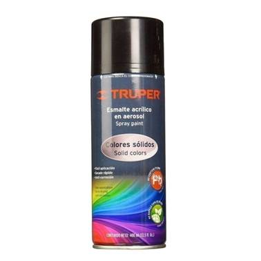 SP-PINTURA NEGRO MATE AEROSOL 400ML TRUPER (19033)