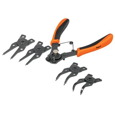 SP-PINZA PARA ANILLOS DE RETENCION 4 CABEZAS INTERCAM TRUPER (17355)