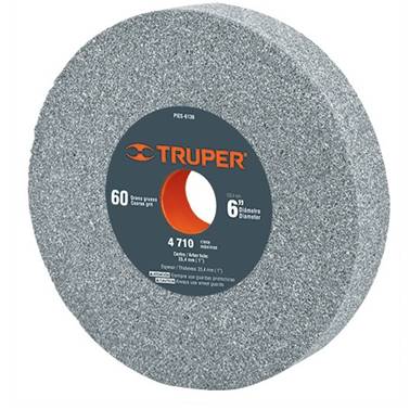 SP-PIEDRA ESMERIL 6 X 1 OAXIDO DE ALUMINIO TRUPER (16382 )