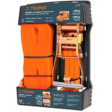 SP-SUJETADORES C/MATRACA CARGA MAX 5000 KG TRUPER(19287)