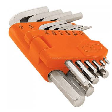 SP-JGO 10 LLAVES ALLEN MM C/ORGANIZADOR TRUPER (15536)