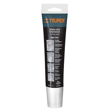 SP-SELLADOR DE SILICON NEGRO ALTAS TEMP. TRUPER (17567)