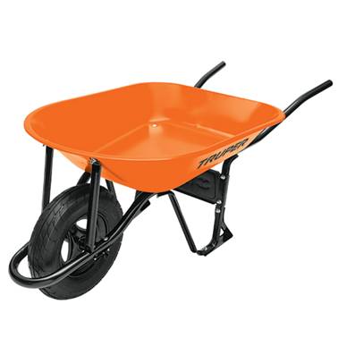 CARRETILLA 4.5FT 65L LLANTA NEUMATICA REFORZADA TRUPER (11740)