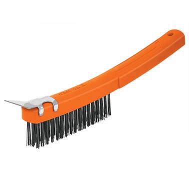 SP-CEPILLO ALAMBRE C/MGO Y ESPATULA 3 X 17 PINCELES TRUPER