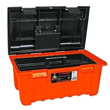 CAJA P/ HERRAMIENTA 22 NARANJA TRUPER (19780)
