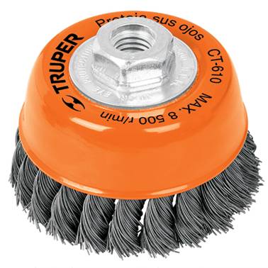 SP-CARDA COPA TRENZADA ESM 5P ENT 14MM TRUPER