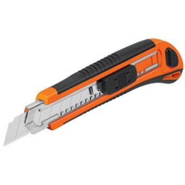 CUTTER PROFESIONAL 6" 18MM ALMA METALICA CON GRIP TRUPER (16977)