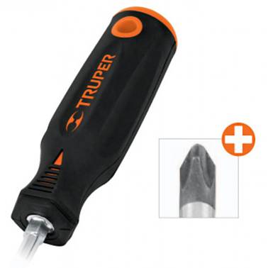 SP-DESARMADOR PUNTA PHILLIPS MGO GRIP 8 TRUPER (14082)