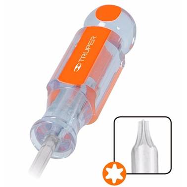 SP-DESARMADOR PUNTA TORX MGO ACETATO 15 TRUPER (15102)