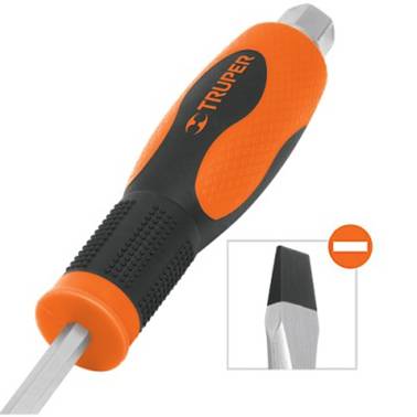 SP-DESARMADOR PLANO DE GOLPE 1/4 X 4