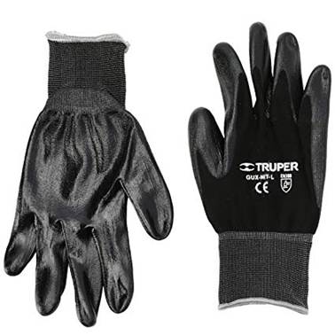 GUANTES NAILON RECUBIERTO CON NITRILO LARGO (13295)