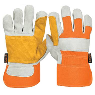 GUANTES CARNAZA CON REFUERZO TALLA GRANDE TRUPER (14246)