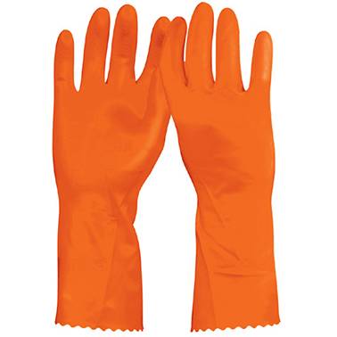 GUANTES LATEX LIMPIEZA DOMESTICA TALLA MEDIANA TRUPER (14262)