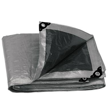 LONA REFORZADA POLIETILENO GRIS 2X3 MTS TRUPER (15361)