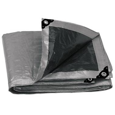 LONA REFORZADA POLIETILENO GRIS 3X3 MTS TRUPER (15362)