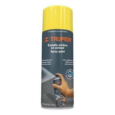 SP-PINTURA EN AEROSOL AMARILLO CANARIO TRUPER (19049)
