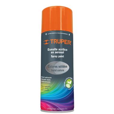 SP-PINTURA NARANJA AEROSOL 400 ML TRUPER (19037)