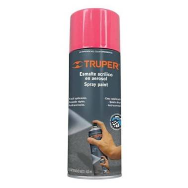SP-ESMALTE AEROSOL FLUORESCENTE ROSA TRUPER (19074)