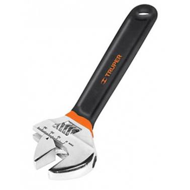 SP-LLAVE PERICO 12 CROMADO C/GRIP TRUPER (15512)