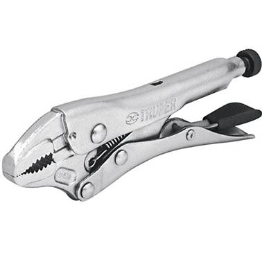 SP-PINZA DE PRESION 5 MORDAZA CURVA TRUPER (17420)