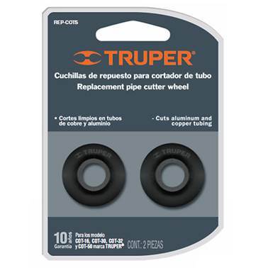 REPUESTO CUCHILLAS P/CORTADOR TUBO COT-16-50 TRUPER (12862)