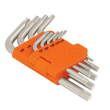 SP-JGO DE LLAVES TORX 8 PZAS ORG PLASTICO TRUPER (15554)